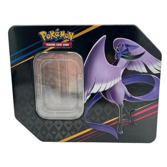 Pokemon Card Storage Tins EMPTY 2 Lots of 3 Crown Zenith 2022 Trading Game READ - Picture 8 of 14